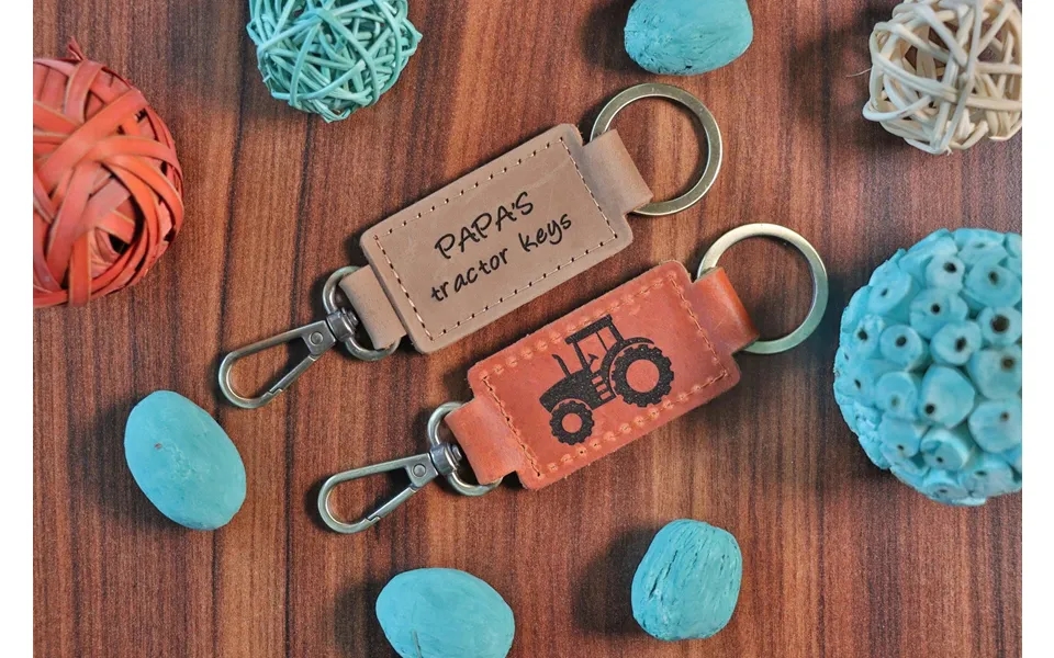 Tractor Keychain