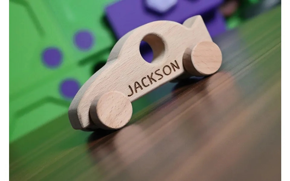 Wooden Toy Race Car - Personalized