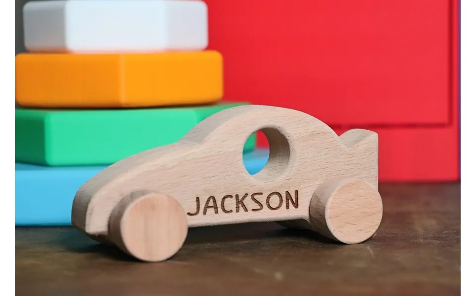 Wooden Toy Race Car
