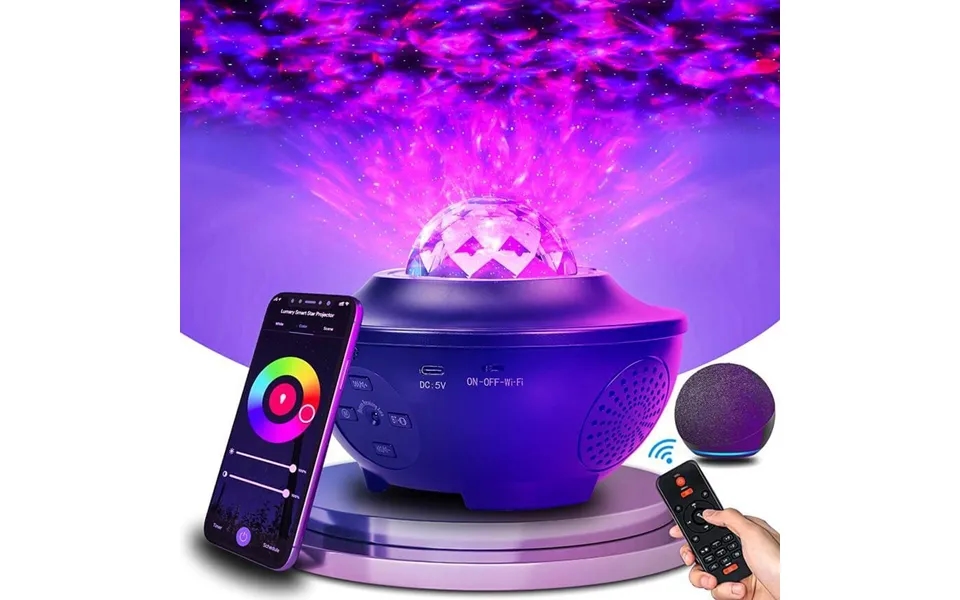 Lumary Smart Star Projector Night Light With Bluetooth Speaker