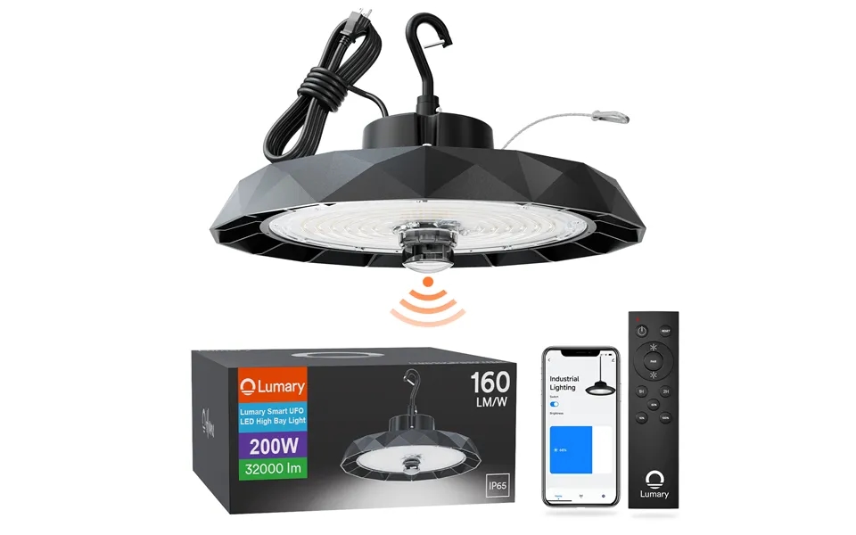 Lumary Ufo Led High Bay Light With Motion Sensor 100 150 200w - 200w 1pcs