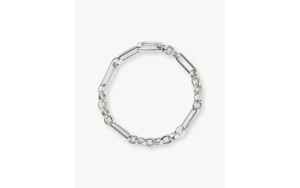 Axiom Chain Bracelet Silver Plated