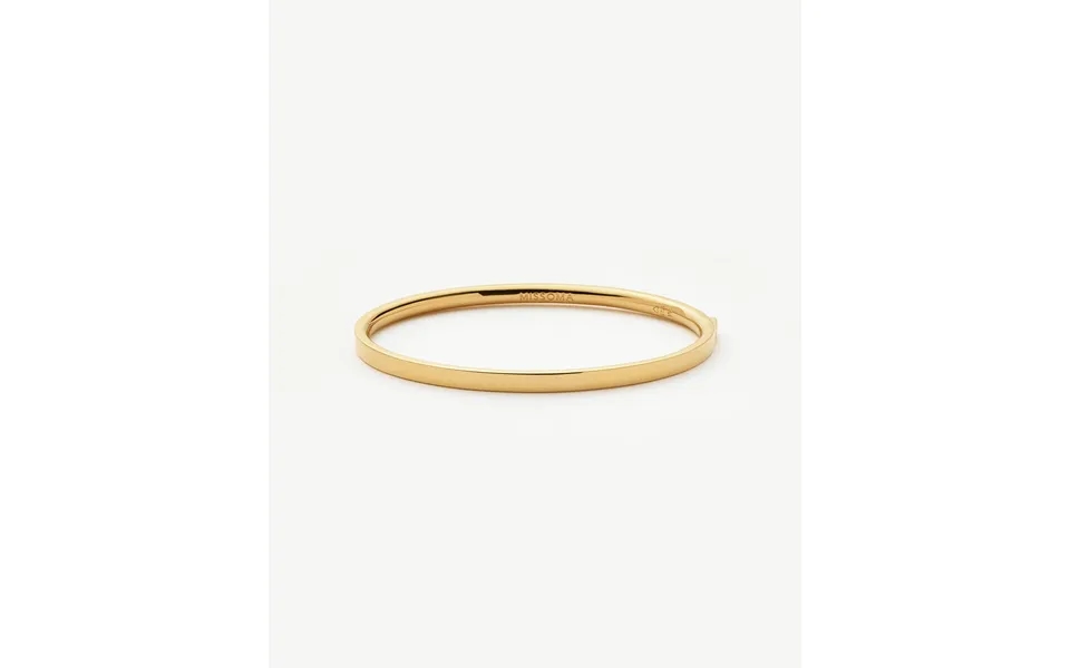 Classic Hinged Bangle 18k Gold Vermeil