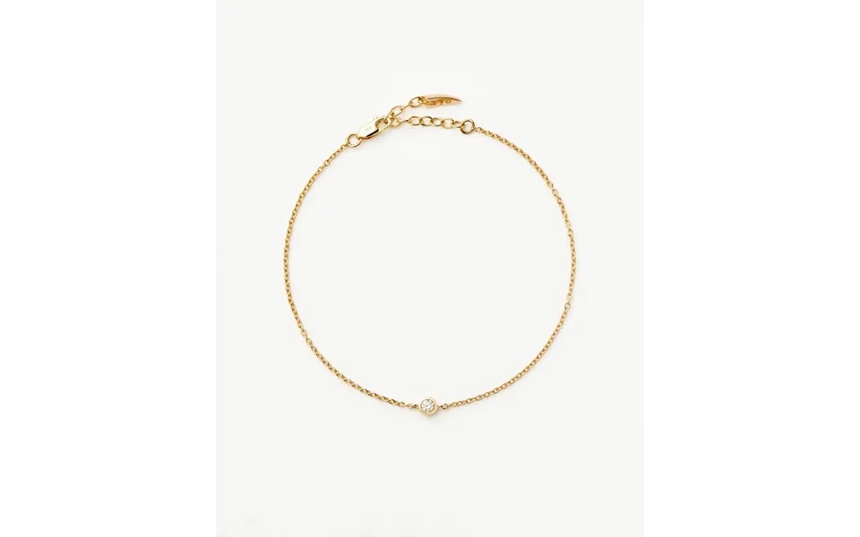 Fine Diamond Solitaire Bracelet 14k Solid Gold Diamond