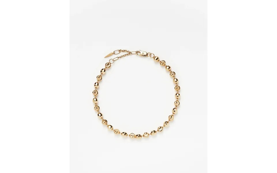 Fine Moon Beaded Chain Bracelet