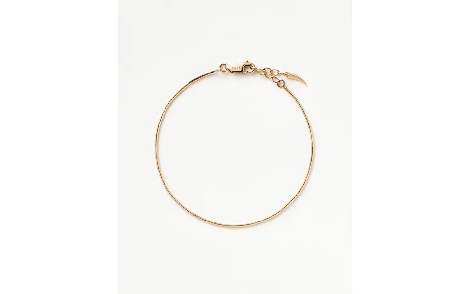 Fine Square Snake Chain Bracelet