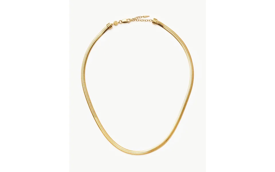 Flat Snake Chain Necklace