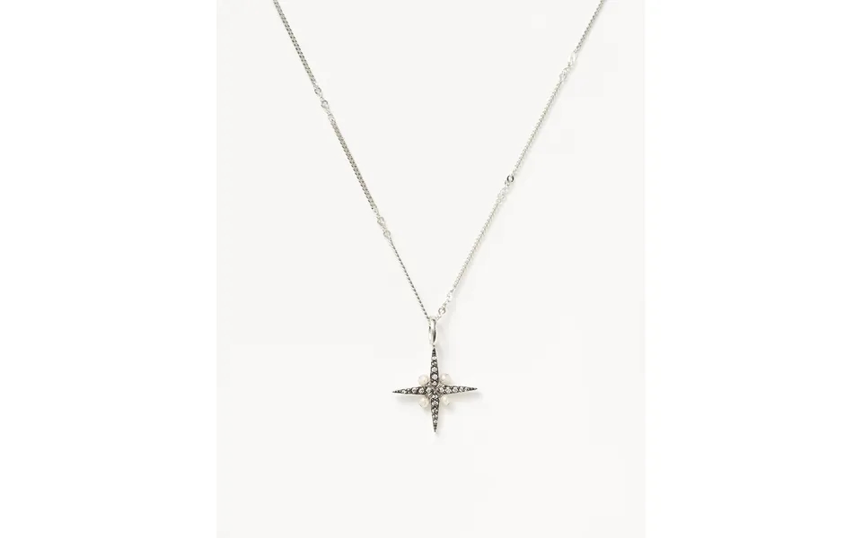 Harris Reed North Star Pearl Necklace Sterling Silver Pearl