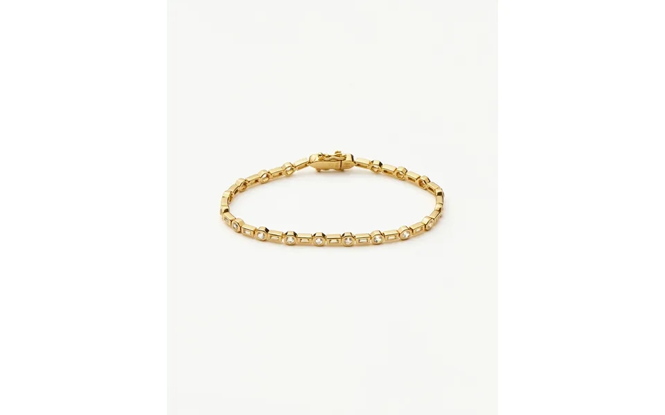 Lucy Williams Tennis Bracelet 18k Gold Vermeil