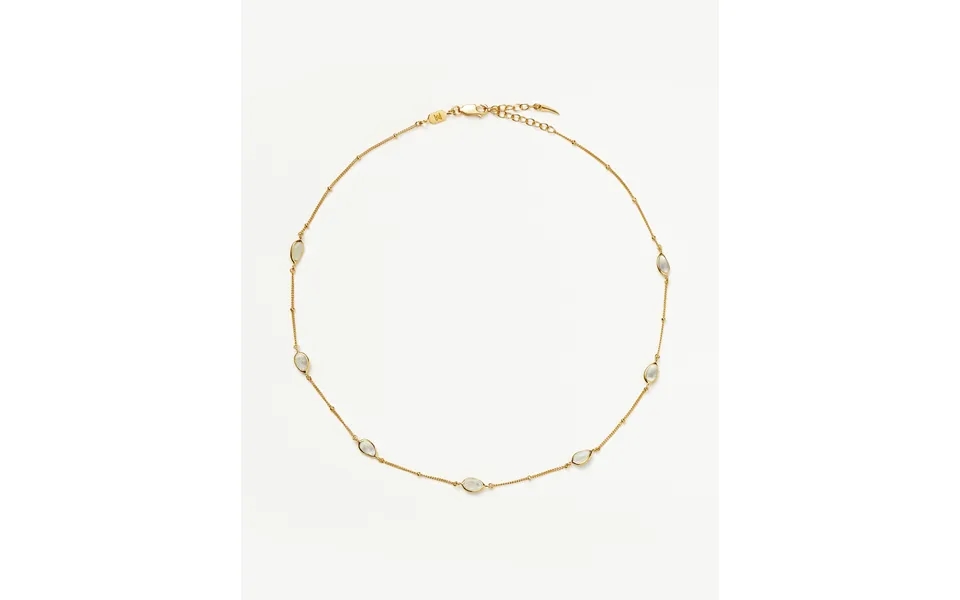 Magma Gemstone Charm Choker 18k Recycled Gold Vermeil On Recycled Sterling Silver