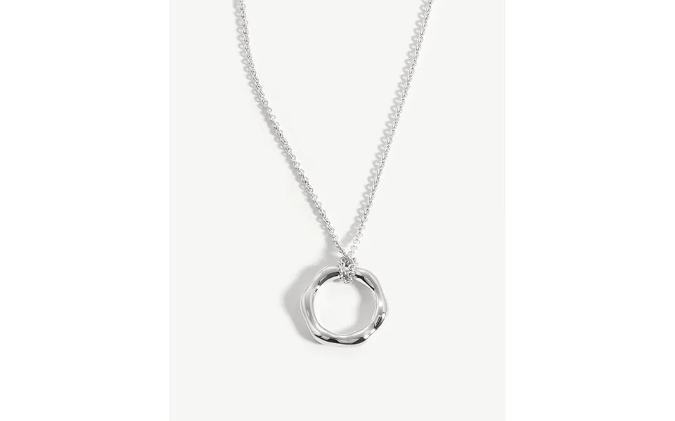 Mini Molten Pendant Necklace