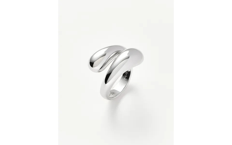 Savi Sculptural Crossover Ring Sterling Silver