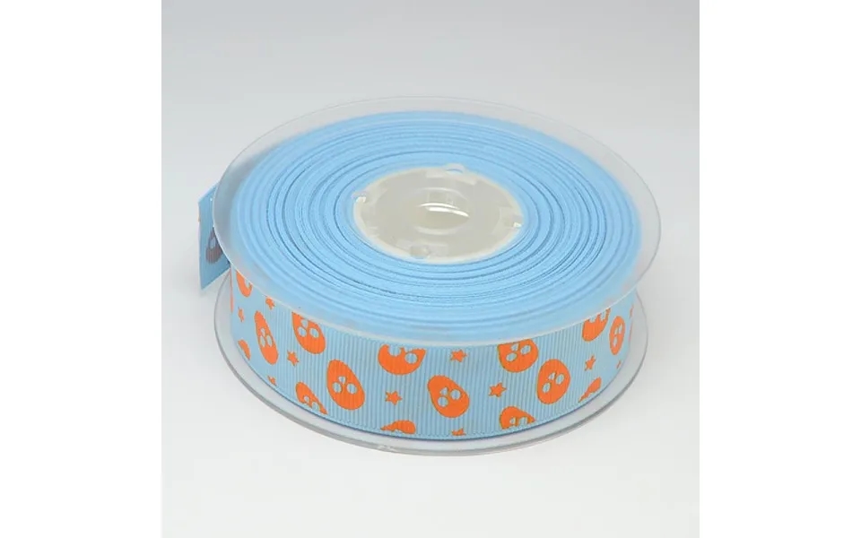 1 Inch 25mm Skull Printed Grosgrain Ribbon Gift Package Diy Hairbow Ribbon