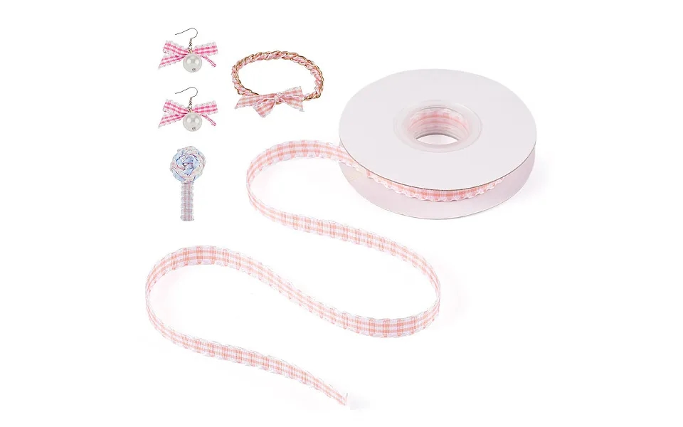 10 Yards Flat Polycotton Polyester Cotton Ribbon