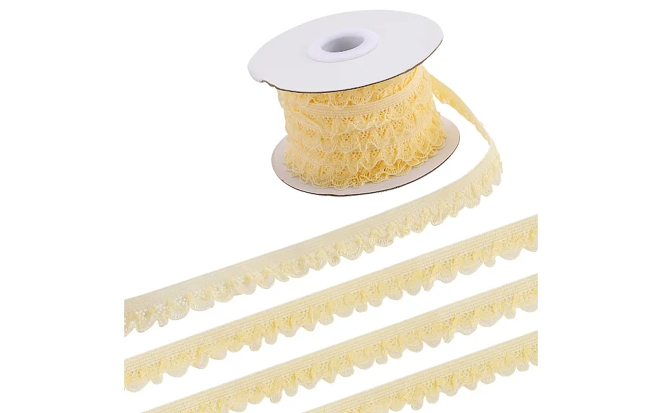 10 Yards Polyester Elastic Lace Trim