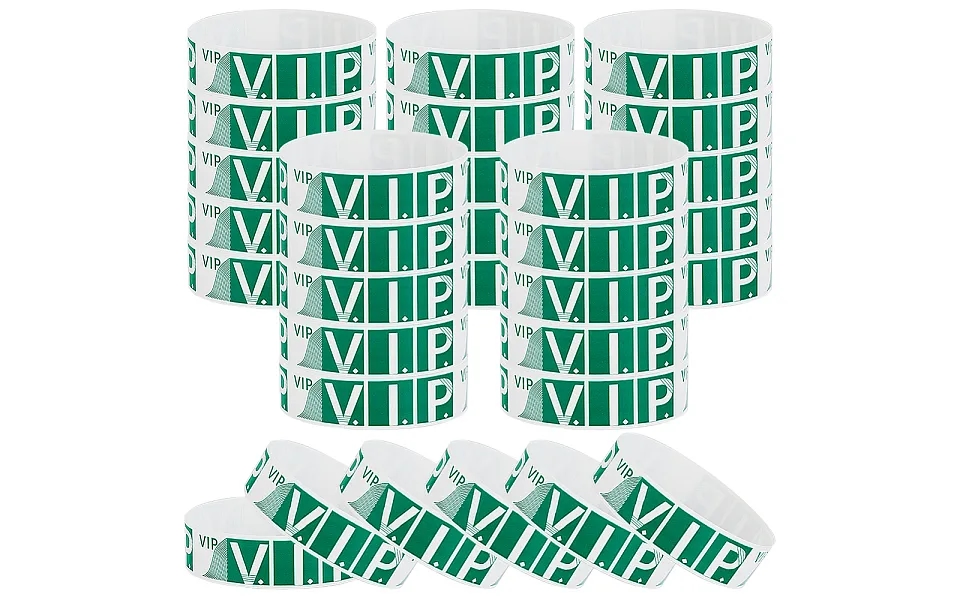 100pcs Paper Disposable Wristbands