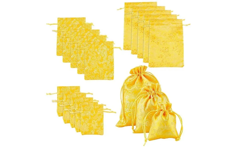 18pcs 3 Style Cloth Packing Pouches