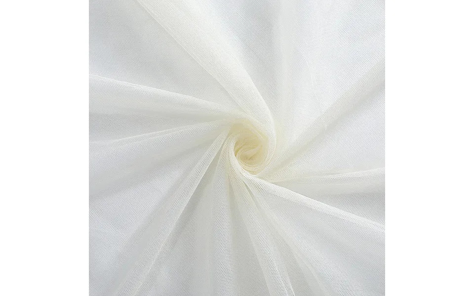 197x63 Inch Polyester Mesh Fabric White Voile Solid Mosquito Net Breathable Fabric Beige Netting Sheer Tulle Gauze Soft