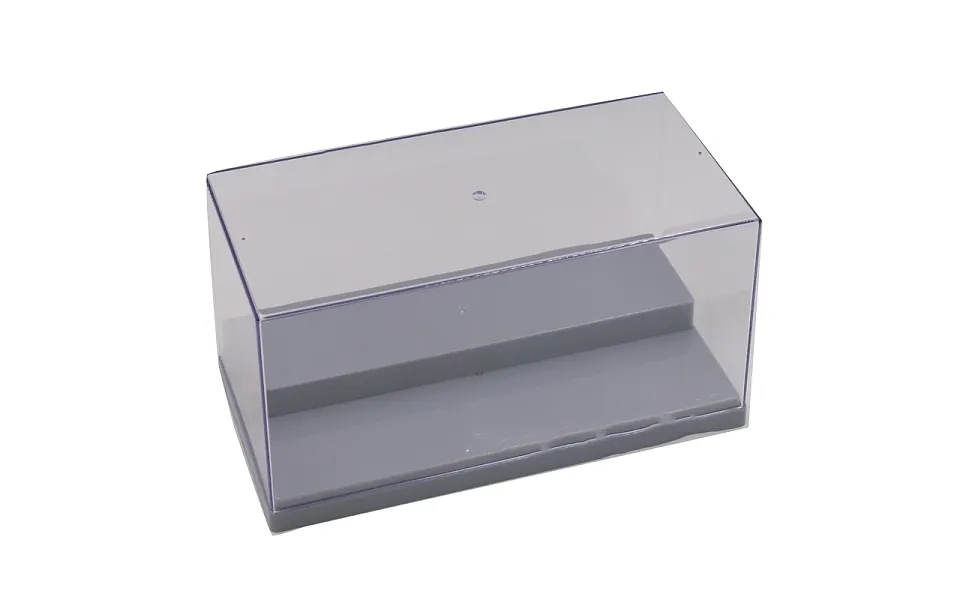 2-level Trasparent Acrylic Toys Action Figures Display Boxs