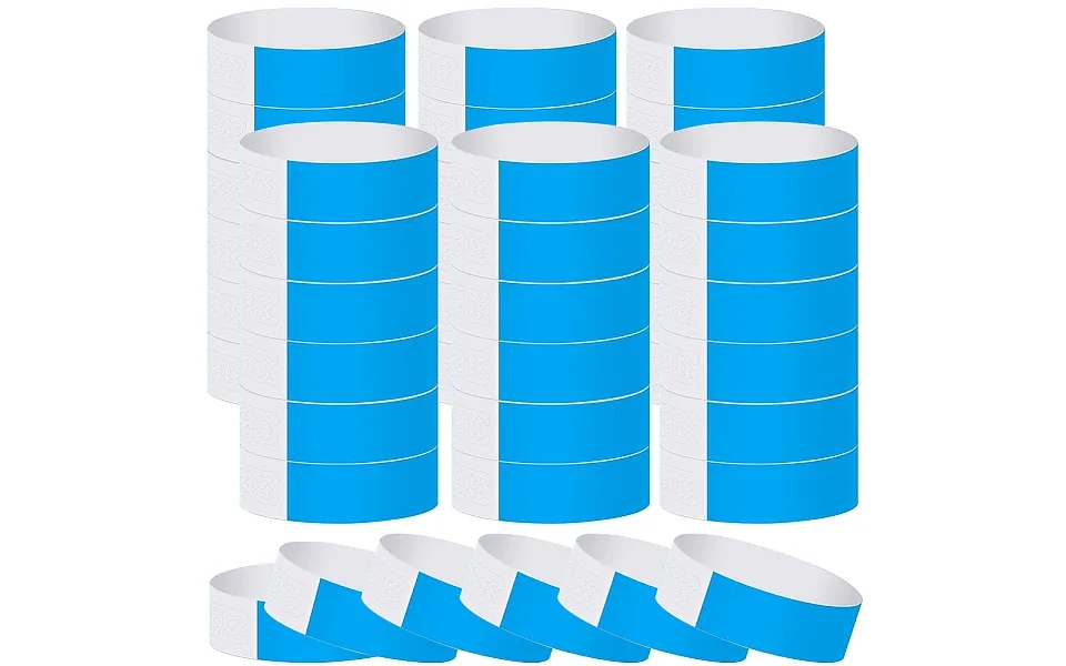 200pcs Synthetic Paper Disposable Wristbands