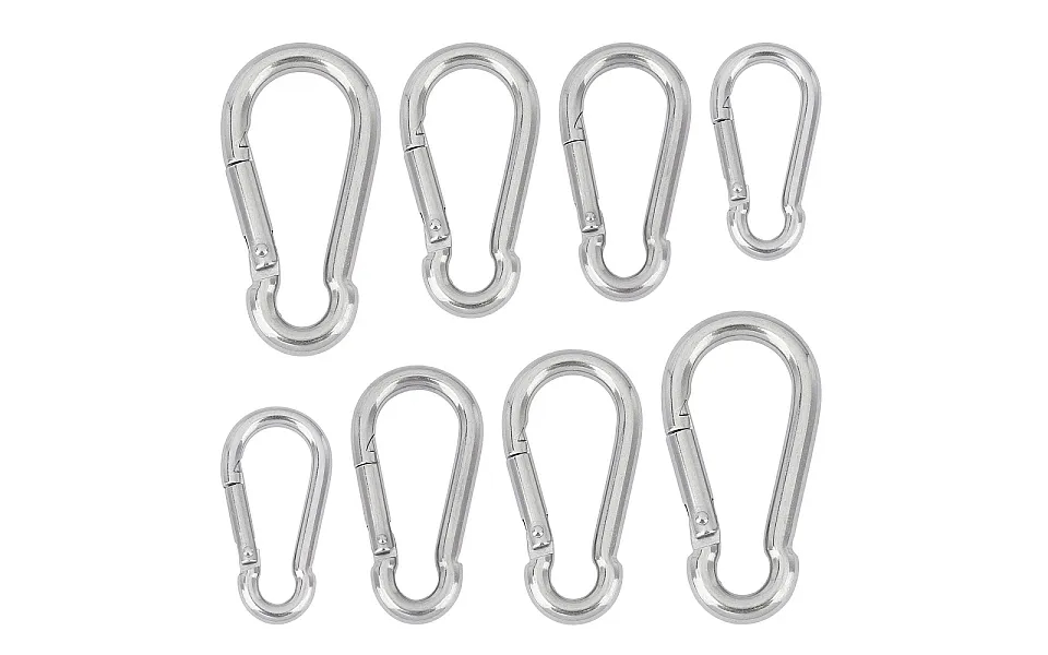 304 Stainless Steel Rock Climbing Carabiners