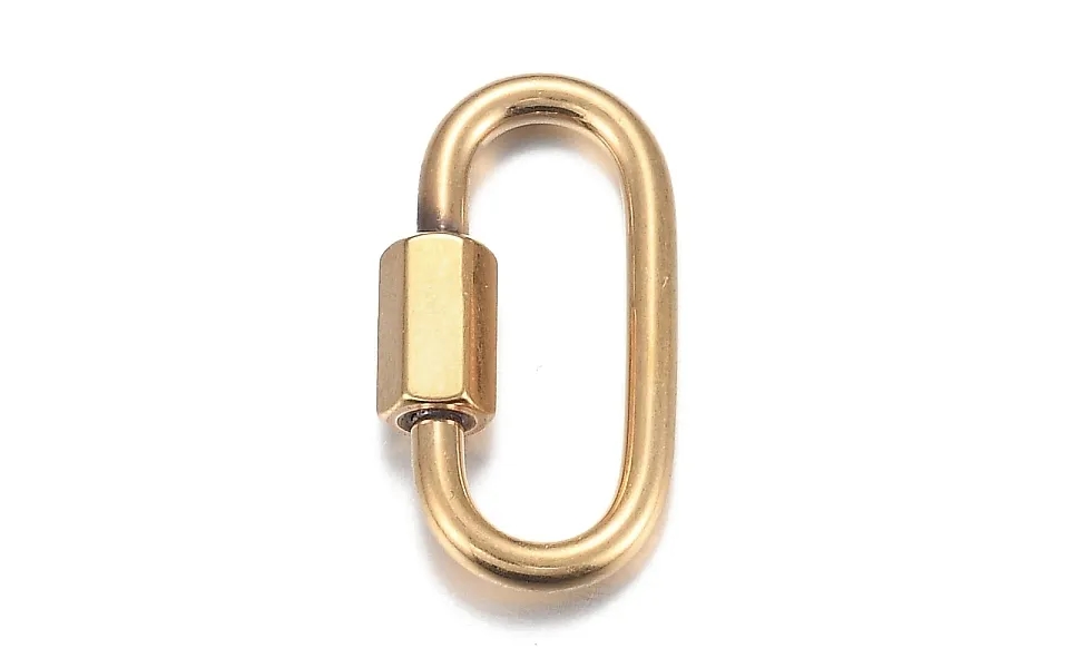 304 Stainless Steel Screw Carabiner Lock Charms