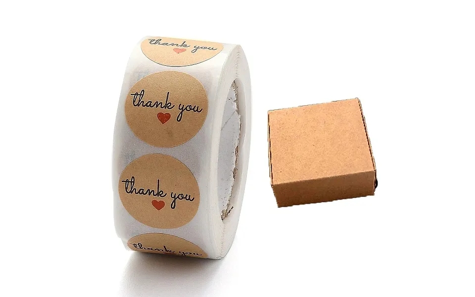 30pcs Eco-friendly Square Folding Kraft Paper Shipping Box