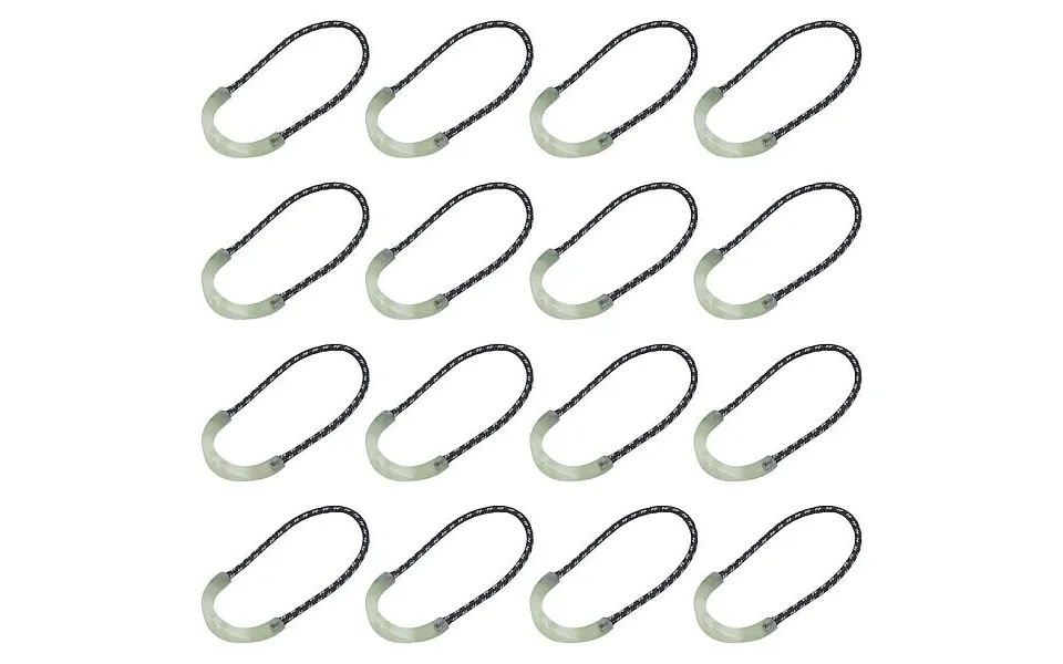 30pcs Luminous Plastic Zipper Pulls
