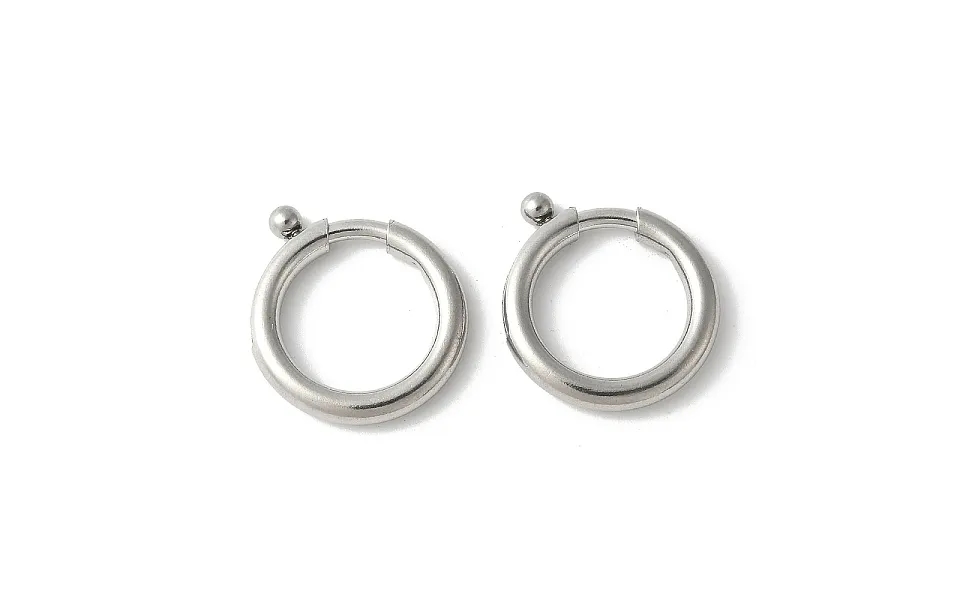 316 Surgical Stainless Steel Spring Gate Rings