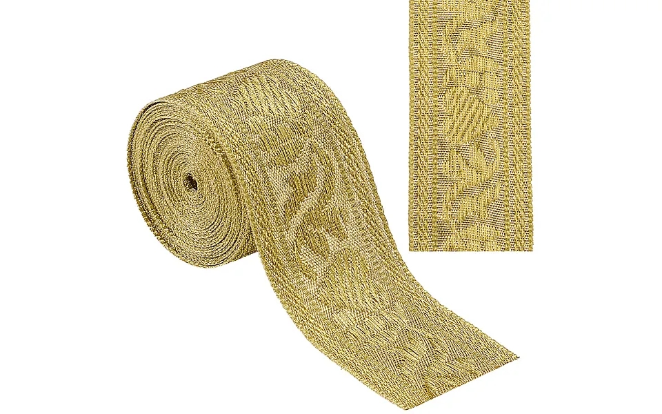 4.6-5 Yards Ethnic Style Polyester Jacquard Ribbon For Sewing Decoration