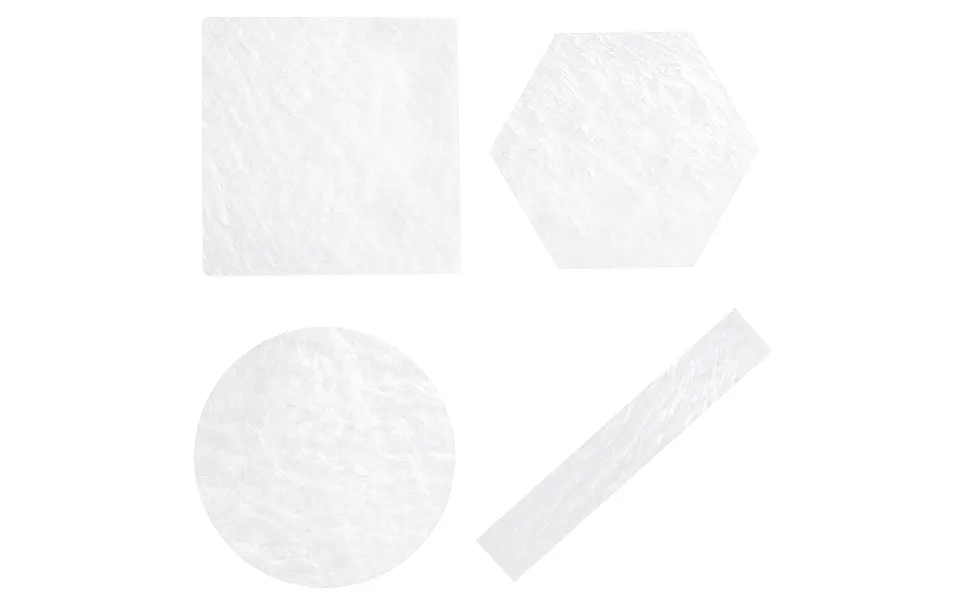 4pcs 4 Styles Acrylic Color Palette Boards