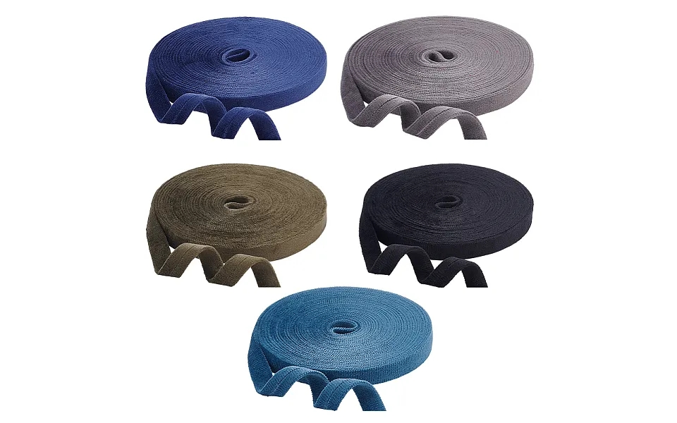 5 Bags 5 Colors Velvet Ribbon