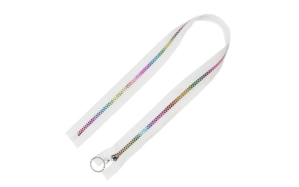 5 Nylon Coil Zippers Rainbow Zipper Tape