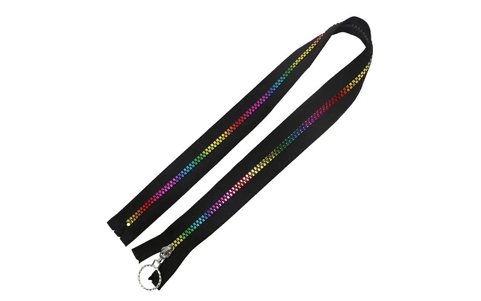 5 Nylon Coil Zippers Rainbow Zipper Tape