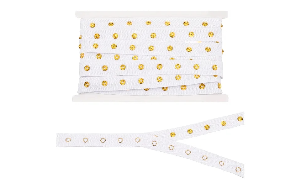 5 Yards 201 Stainless Steel Snap Button Tape