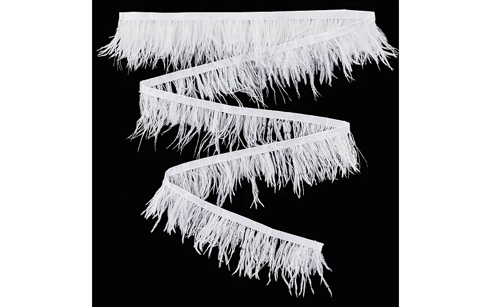 5m Fashion Ostrich Feather Trimming