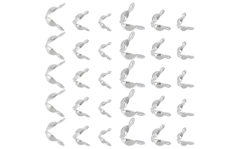 600pcs 3 Style Stainless Steel Bead Tips