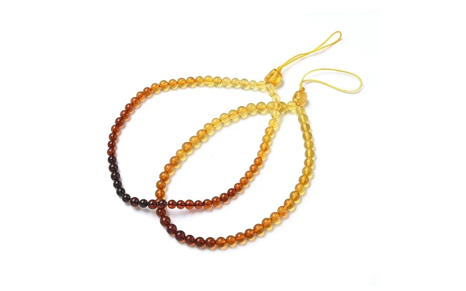 Acrylic Amber Crossbody Neck Lanyard Strap