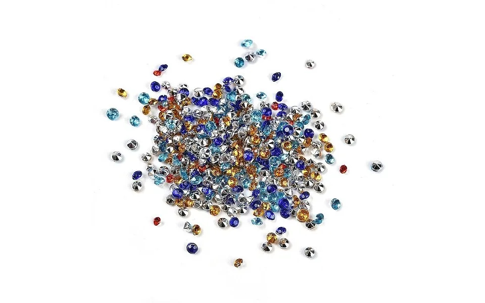 Acrylic Rhinestone Pointed Back Cabochons