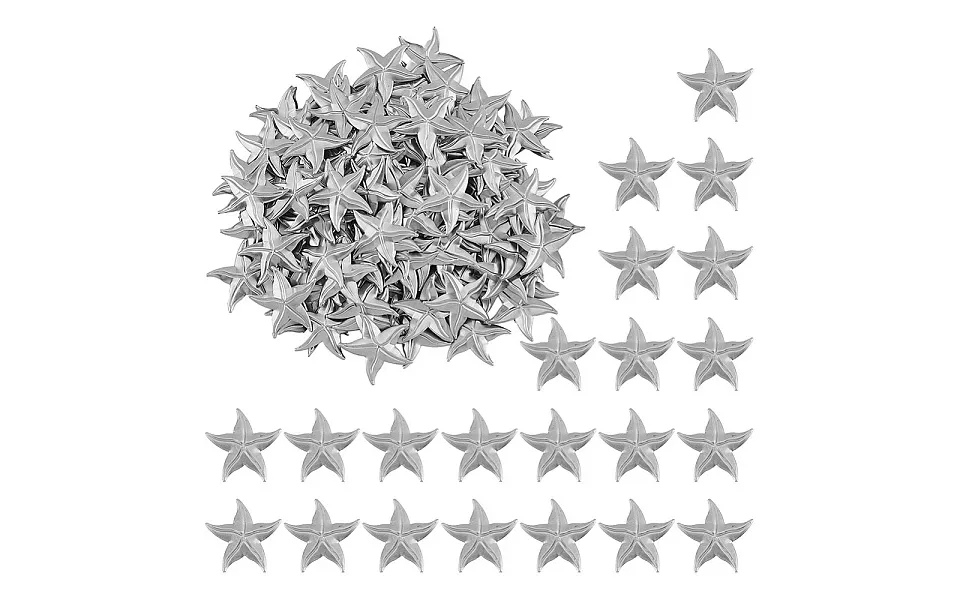 Ahademaker 300pcs Iron Display Decorations