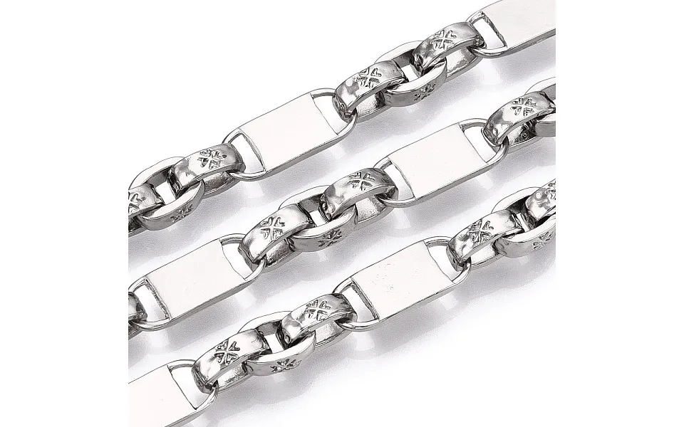 Alloy Irregularity Lock Link Chain