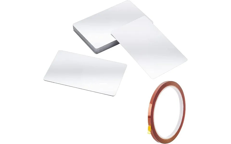 Aluminum Blank Thermal Transfer Business Cards