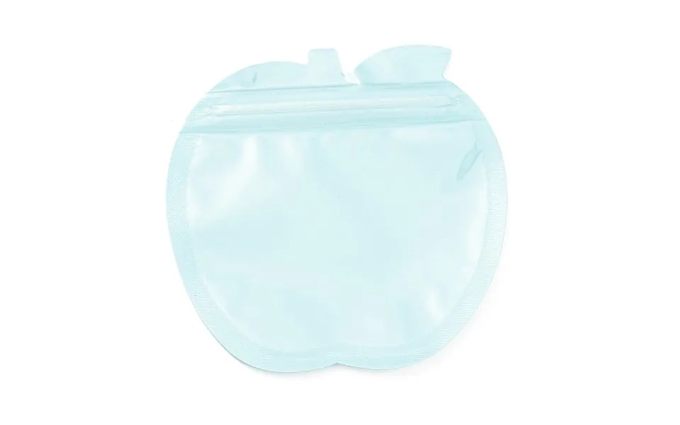 Apple Shaped Plastic Packaging Yin-yang Zip Lock Bags