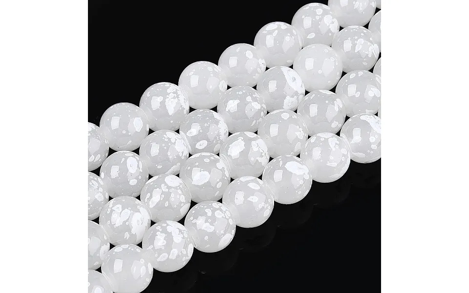 Baking Paint Glass Beads Strands