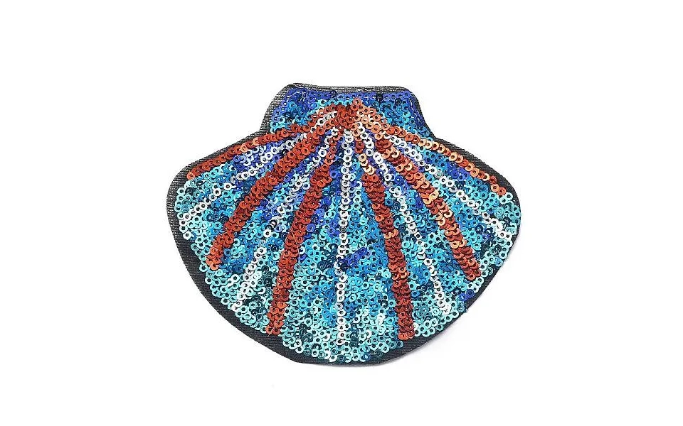 Beach Theme Glitter Cloth Patches