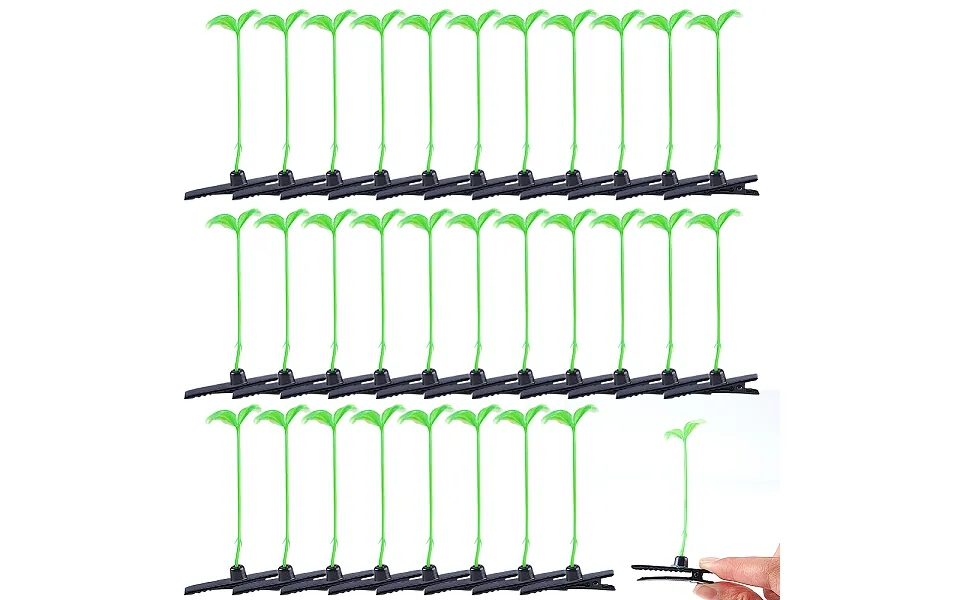 Bean Sprout Plastic Alligator Hair Clips