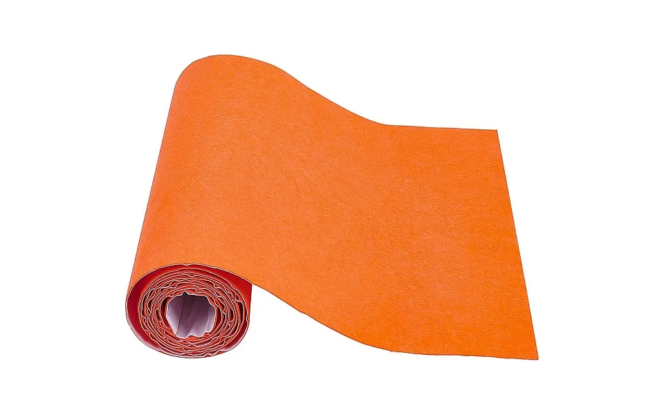 Benecreat 15.7x78.7 40cmx2m Self-adhesive Felt Fabric Orange Shelf Liner For Diy Costume Making And Jewelry Drawer Box F