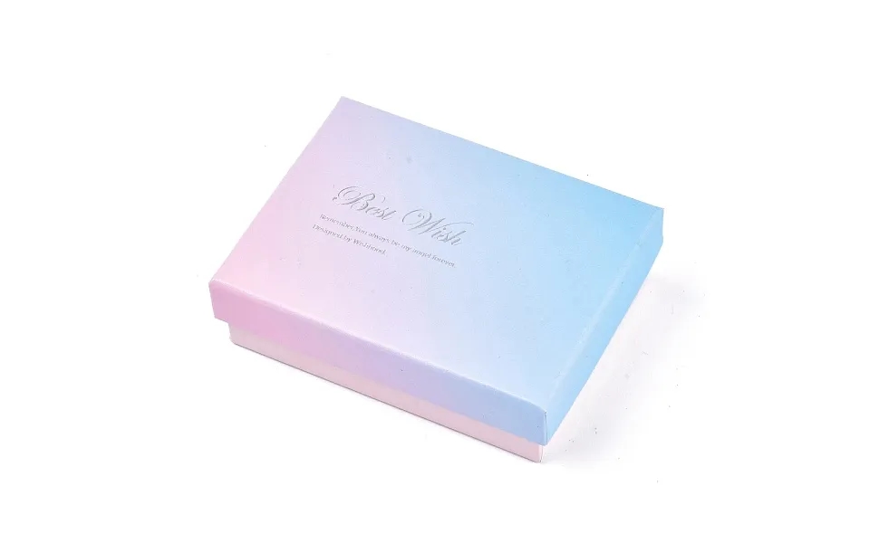 Best Wish Cardboard Pendant Necklace & Ring Boxes
