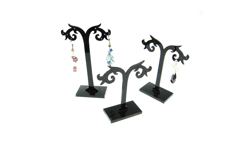 Black Pedestal Display Stand