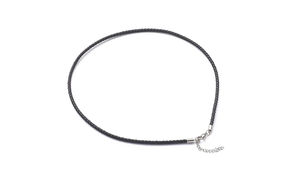 Braided Waxed Polyester Cord Necklaces Making